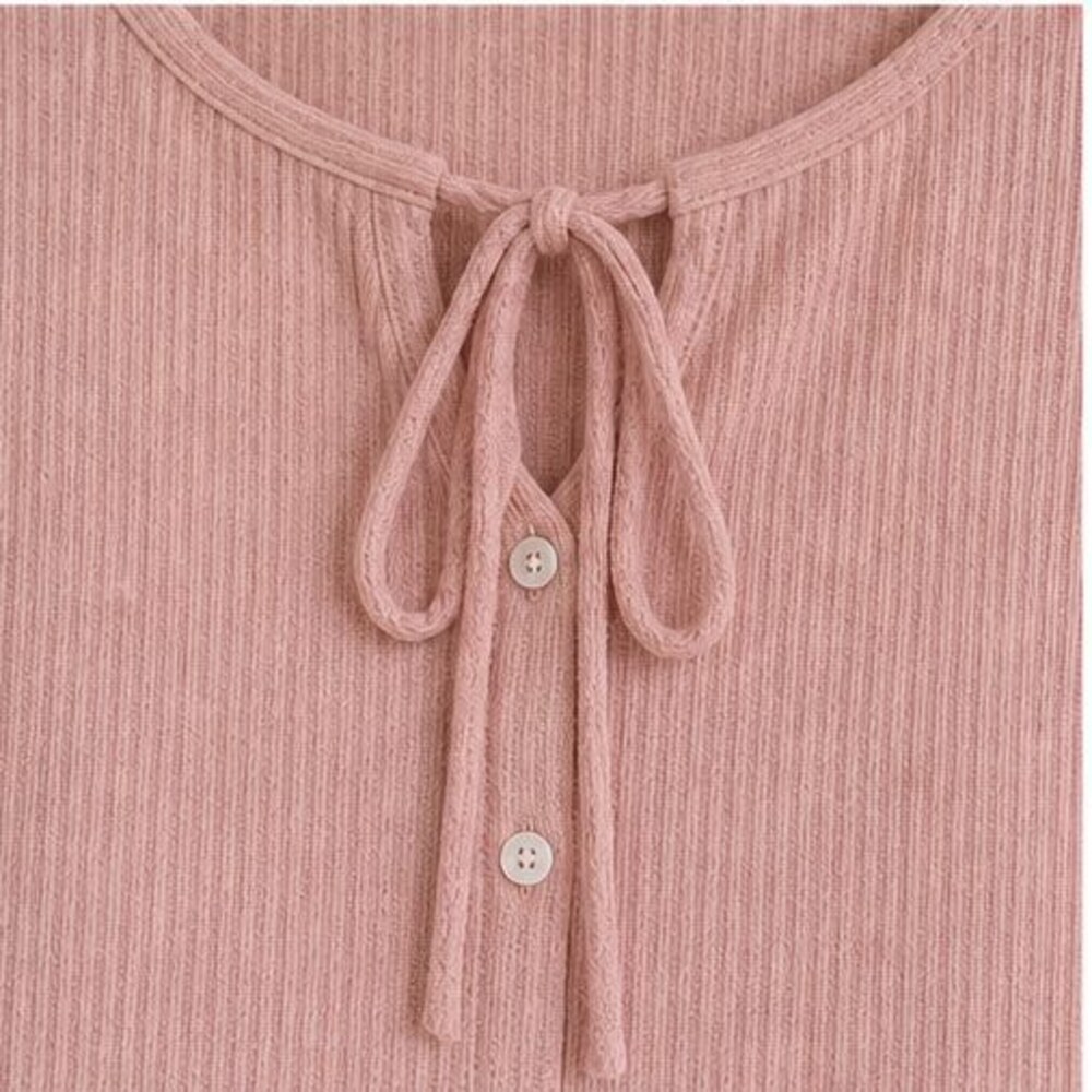 Blush Ruffle Blouse - Picture 4 of 6